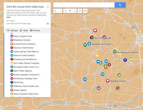 Check it Out! The 2024 Google Map for the 8th Annual Hill & Exploration Tour is Ready!